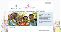 Desktop Screenshot of childwelfaresparc.org