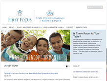 Tablet Screenshot of childwelfaresparc.org